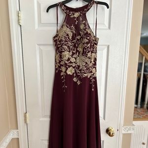 Betsy and Adam evening gown